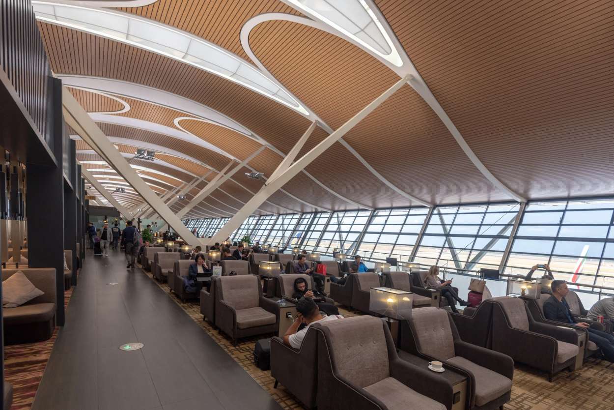 Shanghai Pudong International Airport Lounge