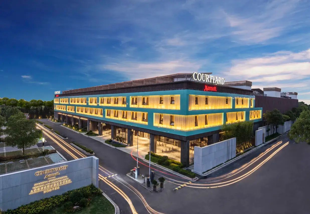 コートヤード・バイ・マリオット上海インターナショナル・ツーリズム・リゾート・ゾーン｜無料シャトルが充実