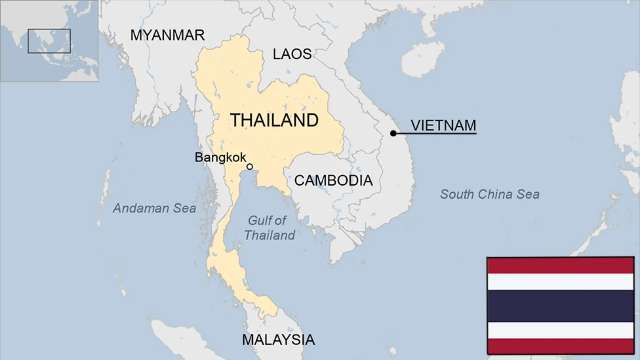 Where is Thailand on the Map?