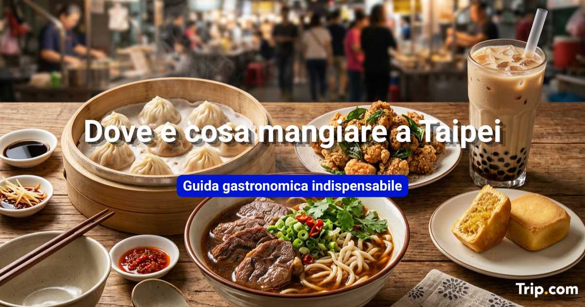 Dove e cosa mangiare a Taipei: cibo imperdibile