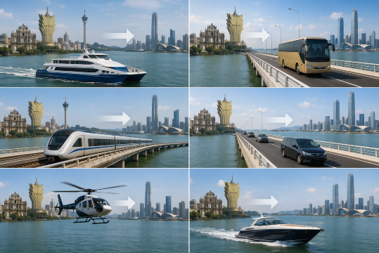 Macau to Zhuhai - 6 Transport Methods Compared