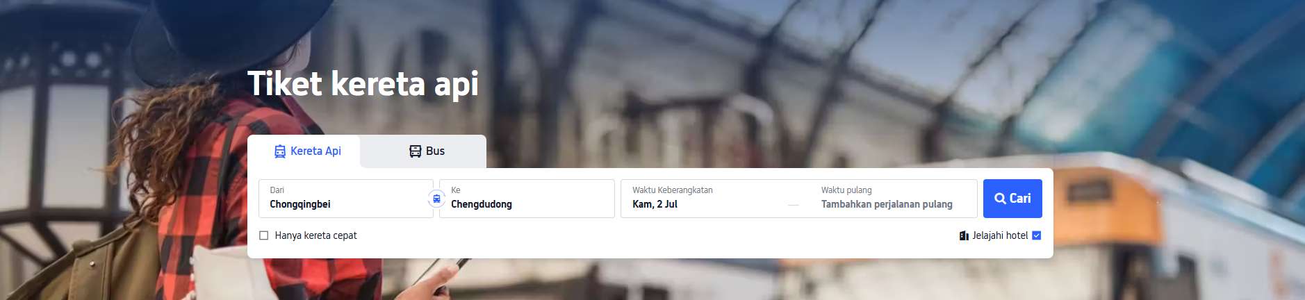 Cara Memesan Tiket Kereta