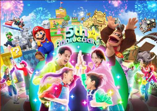 超級任天堂世界 5 週年慶（2026/3/18–2027/1/11）