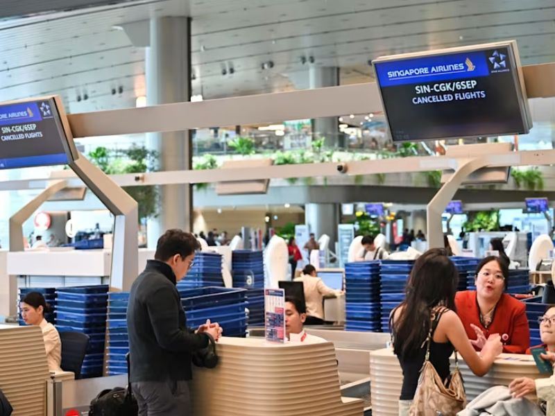 Changi Airport Flight Cancellations