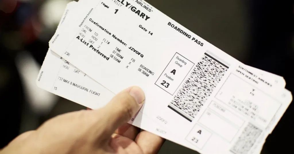 FLIGHT TICKETS