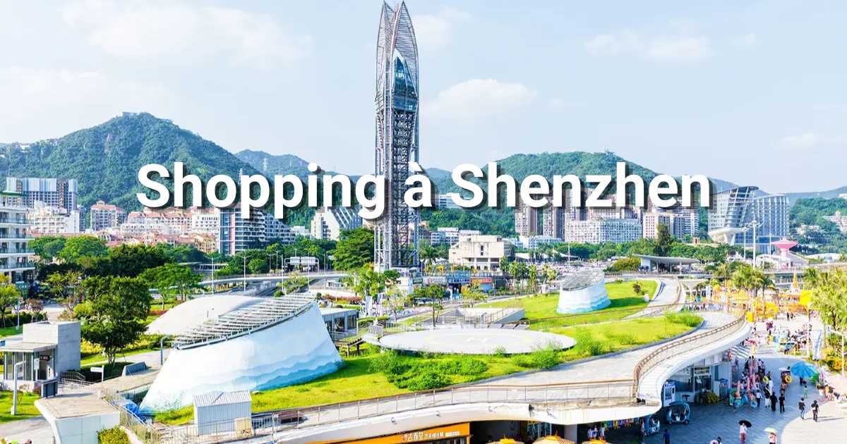 Shopping à Shenzhen