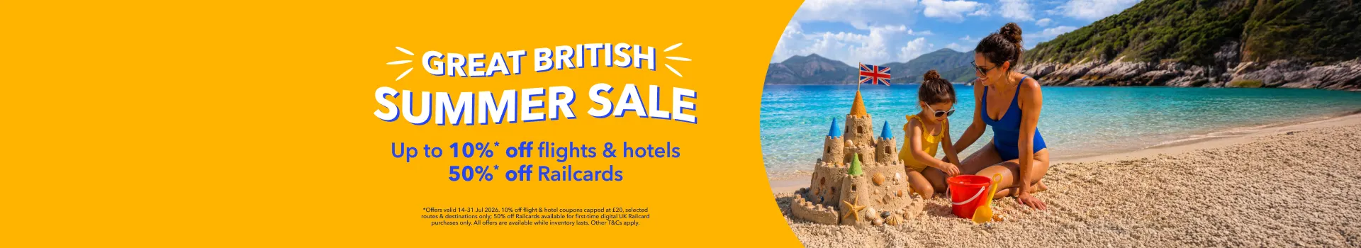 Great British Summer Sale: Travel More for Less