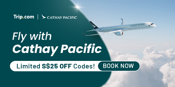 Fly with Cathay Pacific