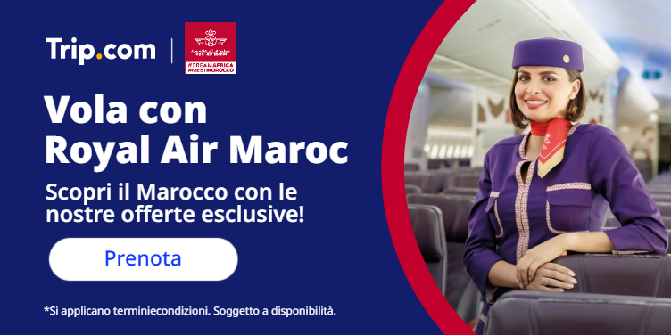 Vola con Royal Air Maroc