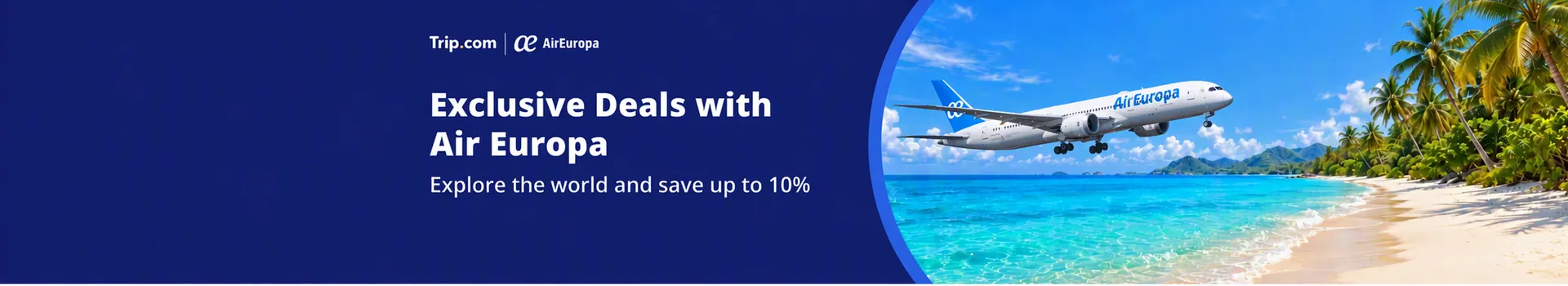 Air Europa Deals: Save Up to 10%