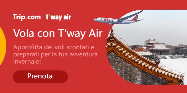 Vola con T'way Air