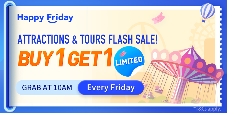 ATTRACTIONS&TOURS FLASH SALE!
