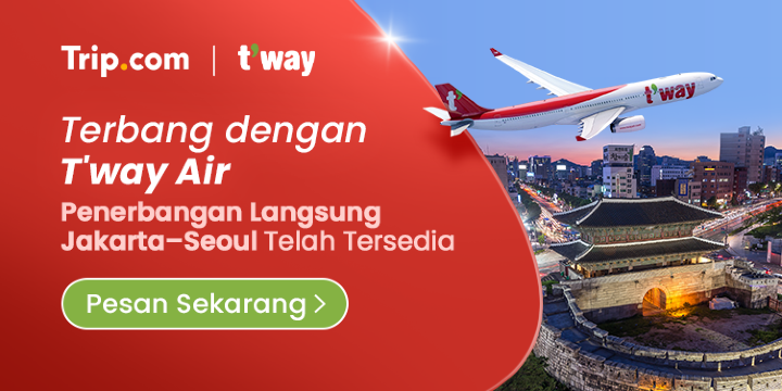 Terbang dengan T'way Air