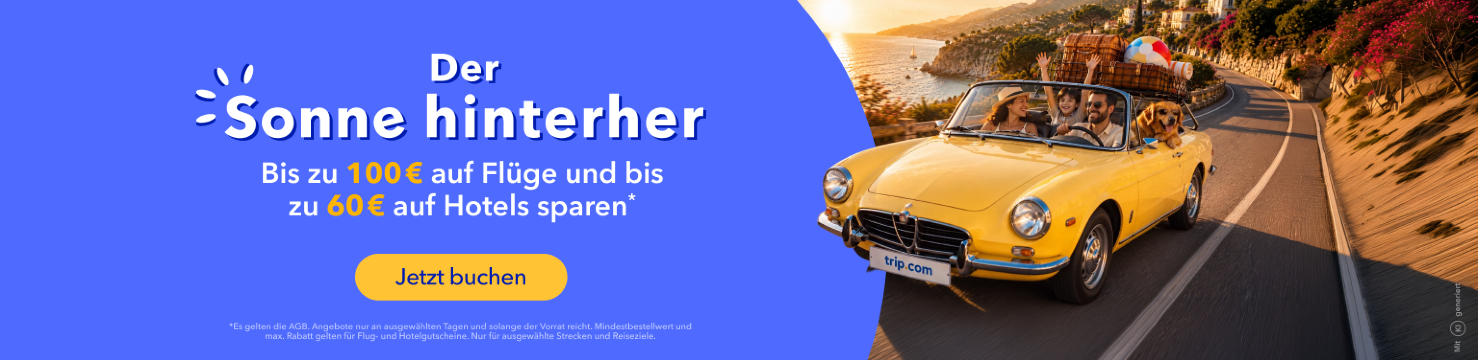 Sonne hinterher