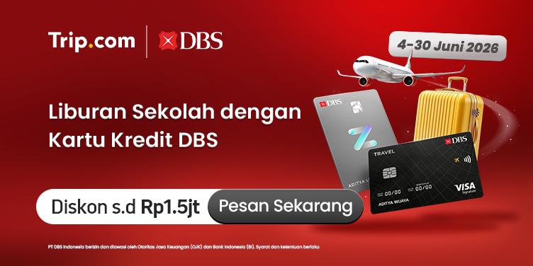 Liburan dengan Kartu Kredit DBS