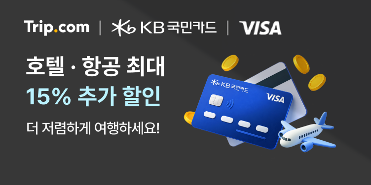 KB VISA 카드 할인 프로모션