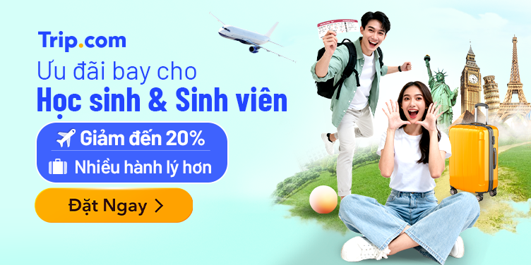 Ưu đãi vé máy bay sinh viên | Trip.com