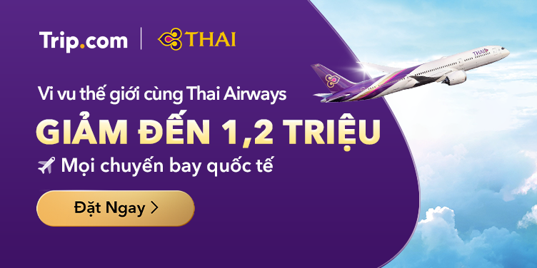 Ưu đãi độc quyền Thai Airways | Trip.com