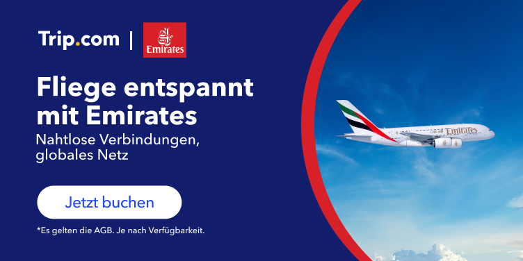 Fliege entspannt mit Emirates
