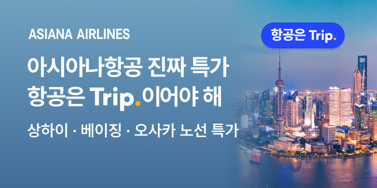 아시아나항공 진짜 특가