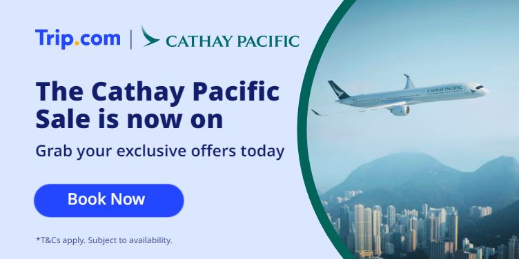 The Cathay Pacific Sale is now on