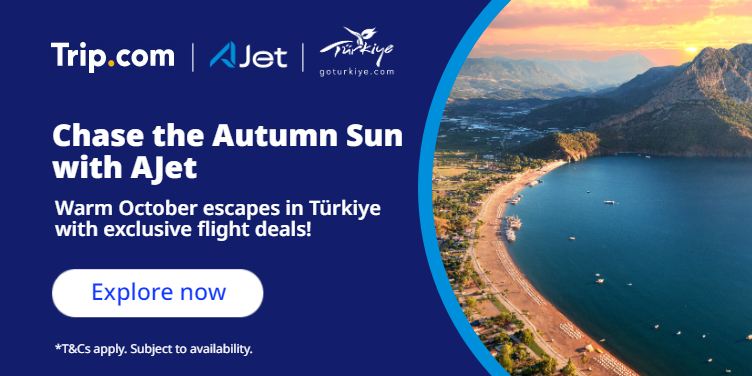 Chase the Autumn Sun with AJet