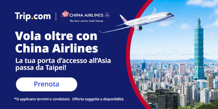 Vola oltre con China Airlines