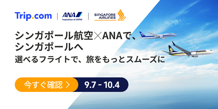 シンガポール航空✕ANAでシンガポールへ