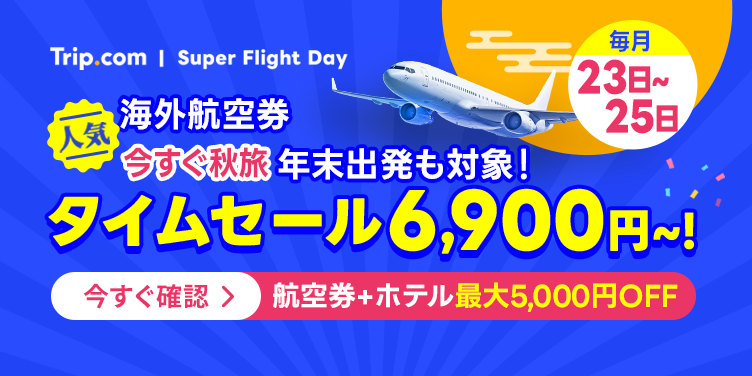 毎月25日｜Super Flight Day