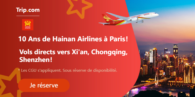 10 Ans de Hainan Airlines à Paris!