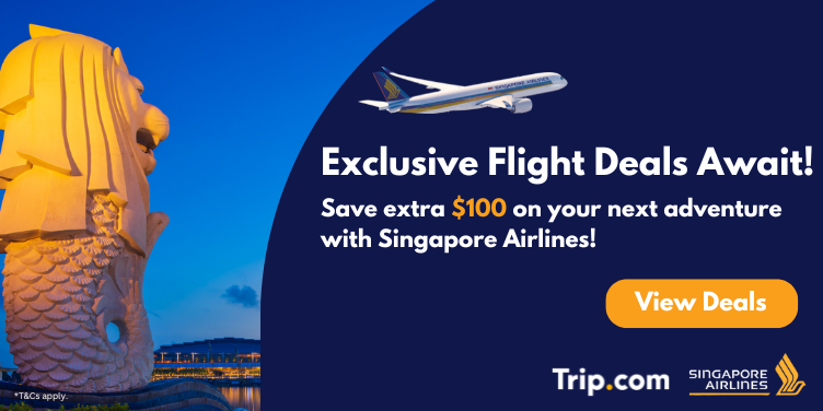 Singapore Airlines Flight Deals!