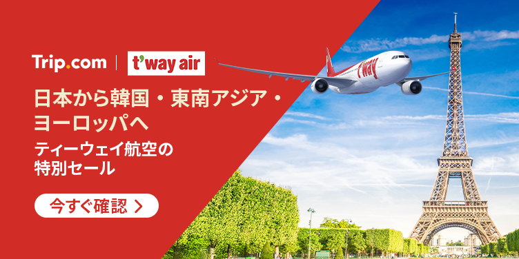 ティーウェイ航空がセール中！26夏ダイヤ販売開始