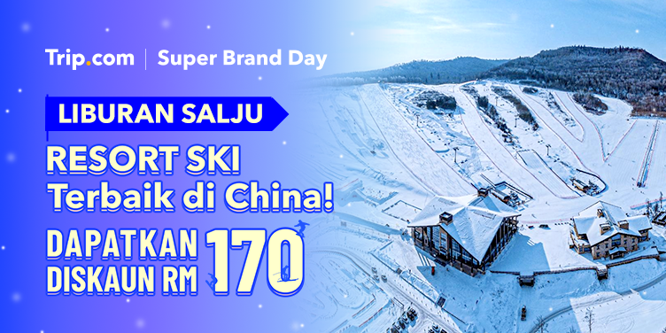 RM170 Resort Ski Terbaik di China!
