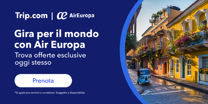 Gira per il mondo con Air Europa