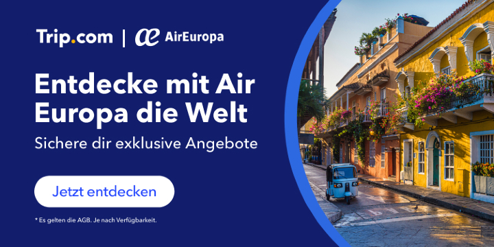 Entdecke mit Air Europa die Welt