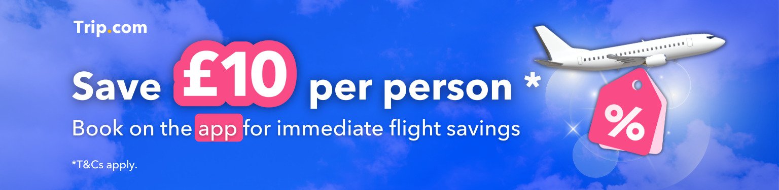 Up to £10 Off EVERY Flight You Book