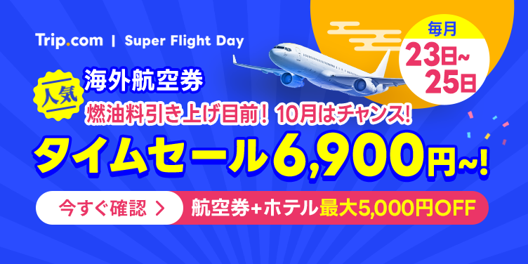 毎月25日｜Super Flight Day