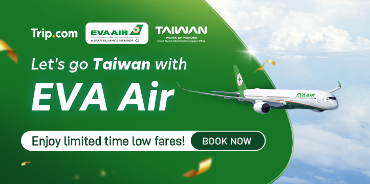 Fly with Eva Air