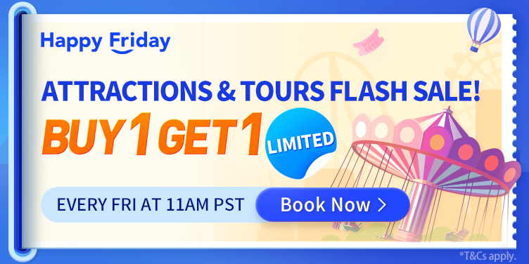 ATTRACTIONS&TOURS FLASH SALE!