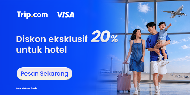 Diskon Ekslusif 20% untuk Hotel dengan Visa