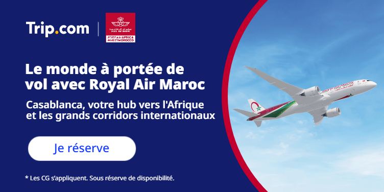 Le monde à portée de vol avec Royal Air Maroc
