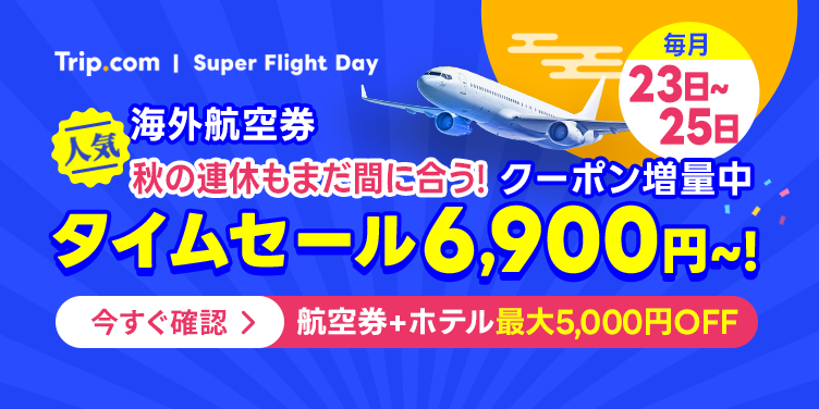 毎月25日｜Super Flight Day