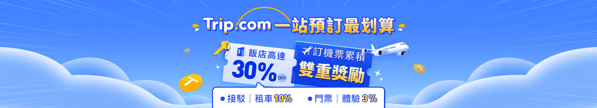 飯店優惠、飯店促銷、機加酒、一次預訂、機票飯店一起訂、專屬優惠