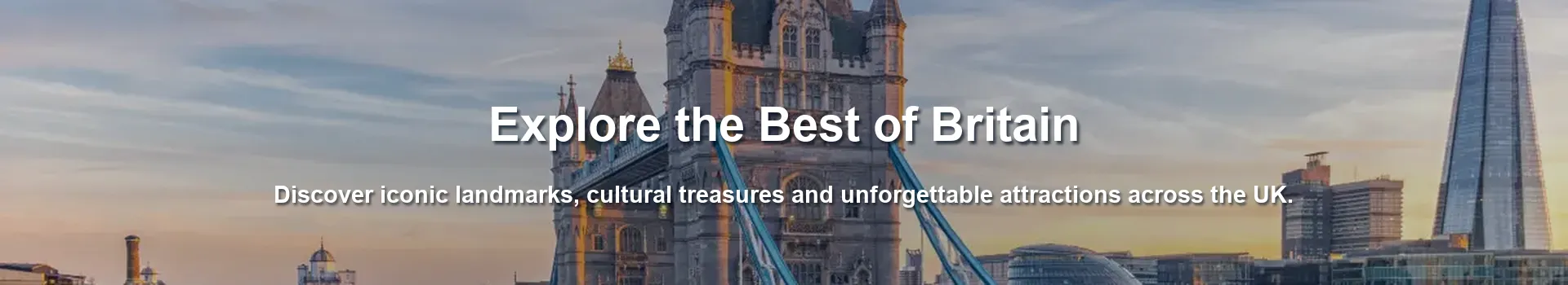 Explore the Best of Britain