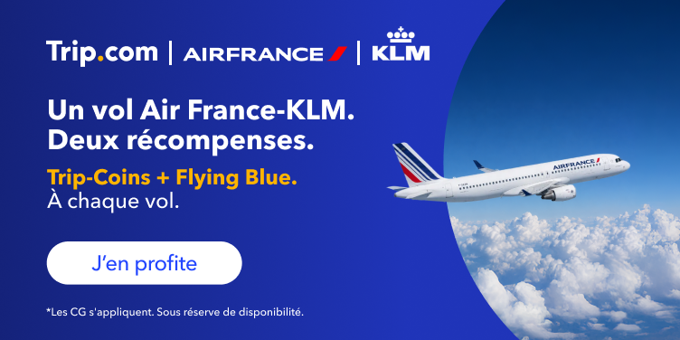 Un vol Air France-KLM. Deux récompenses.