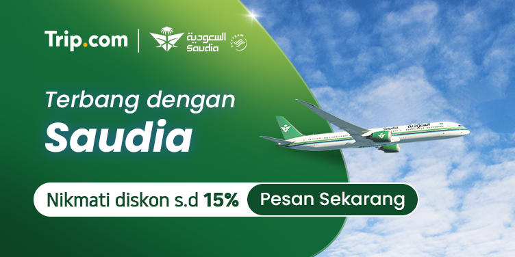 Terbang dengan Saudia