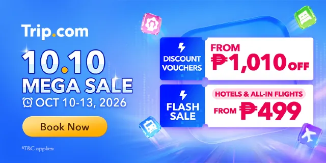 Trip.com 10.10 Mega Sale 2026: Flight, Hotel & Travel Deals | Trip.com