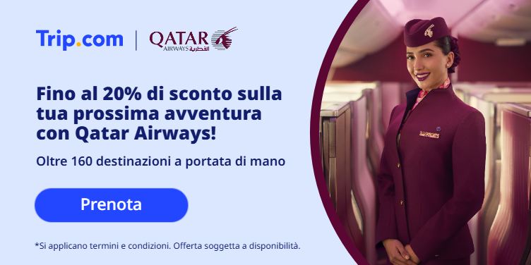 Vola con Qatar Airways