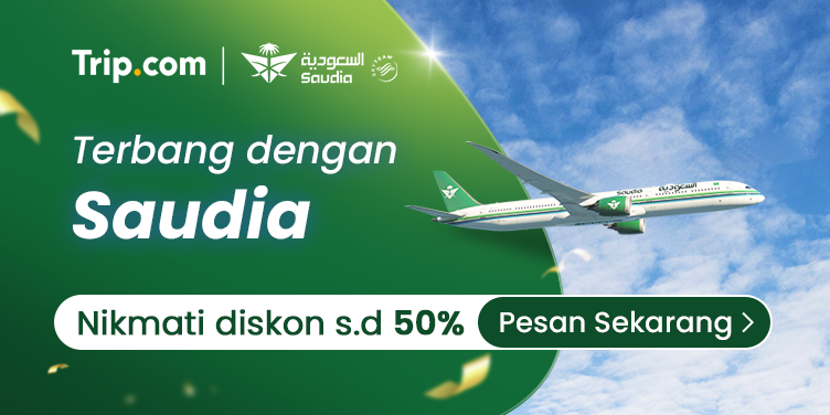 Terbang dengan Saudia