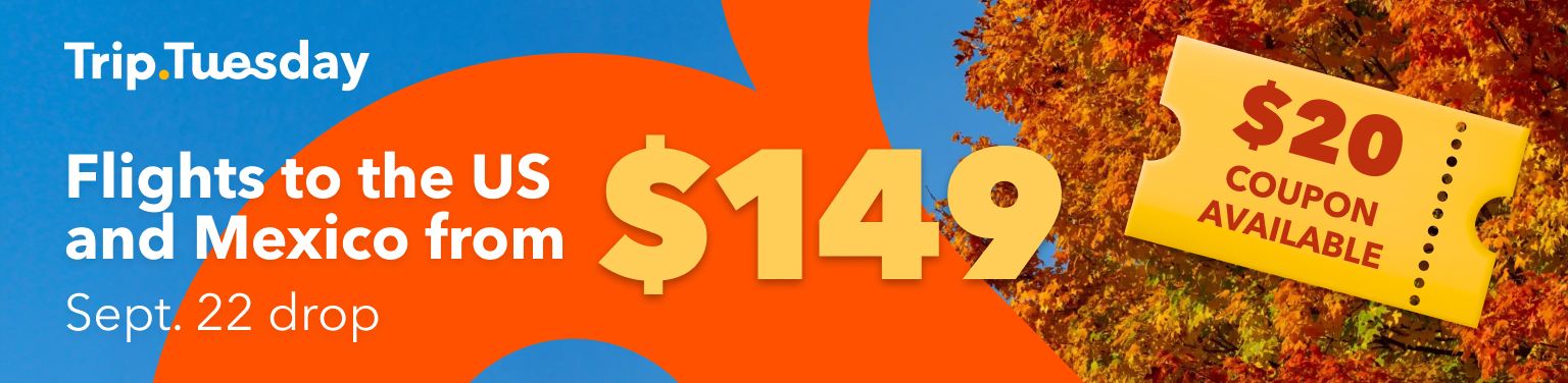 TripTuesday - $149 Flight every week